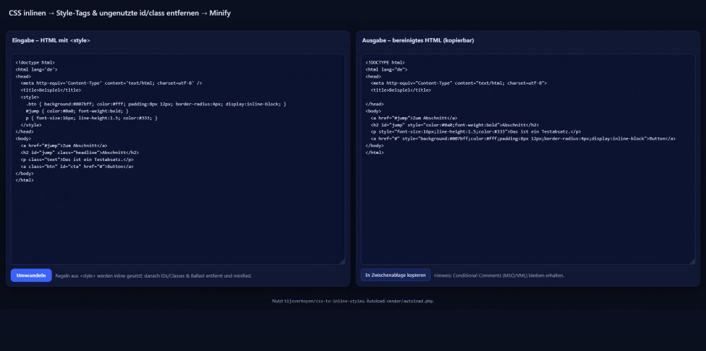 CSS Tool